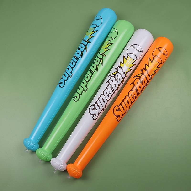 Strongaroetrtr ไม้เบสบอลเป่าลม PVC ลายธงอเมริกัน 80-85 ซม. 1 ชิ้น