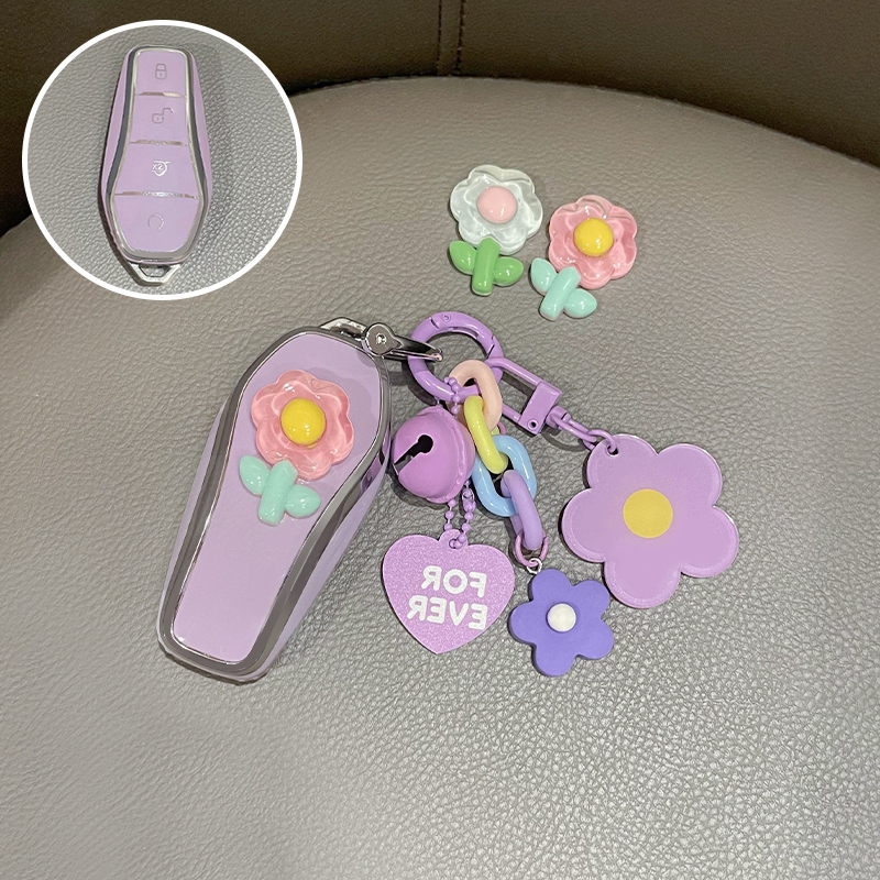 ห้างสรรพสินค้าเทรนด์ ! สําหรับ byd เคสกุญแจ byd atto3 ปลาโลมา E2 เคสกุญแจ atto3 พวงกุญแจน่ารัก เคสกุ