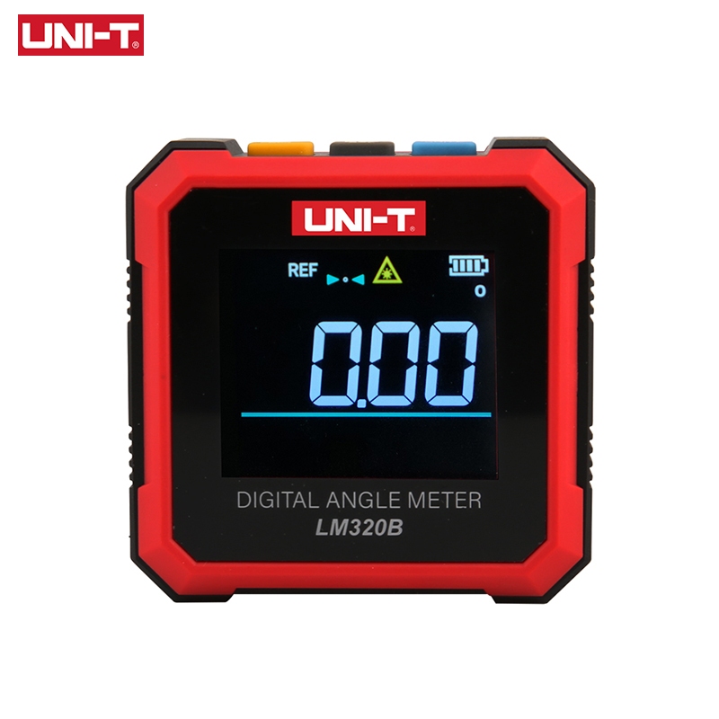 UNI-T LM320A LM320B เครื่องโปรแทรกเตอร์วัดระดับเลเซอร์ดิจิทัล แบบแม่เหล็ก ขนาดเล็ก