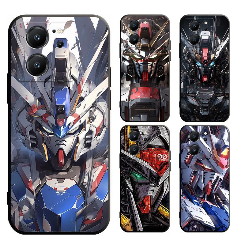 สําหรับxiaomi 13T 13 12 11 10T 11T 12T lite PRO 4g 5G GUNDAM Matteตรงกรณีสีดํานุ่ม
