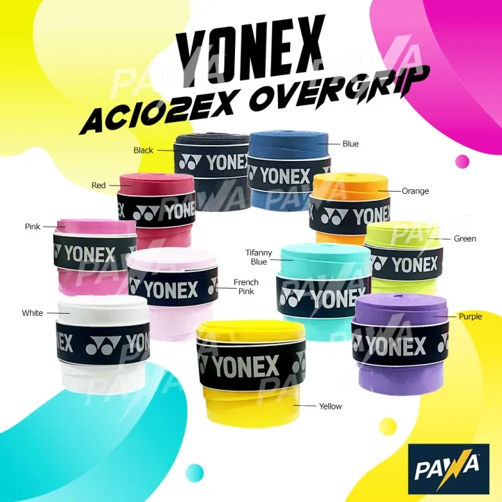 Yonex Over Grip AC102EX ไม้แบดมินตันเข็มขัดจับบางกันลื่นทนต่อการสึกหรอ