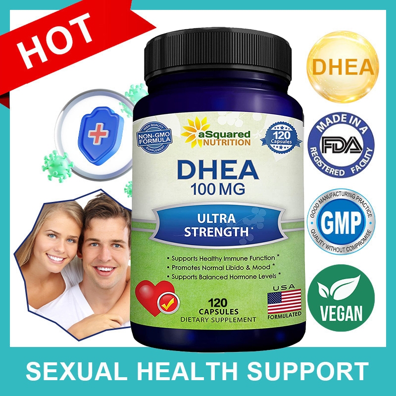 Dhea 100 Mg รองรับสุขภาพสมองและฟังก์ชั่นภูมิคุ้มกัน รองรับอารมณ์และเสริมพลังงาน
