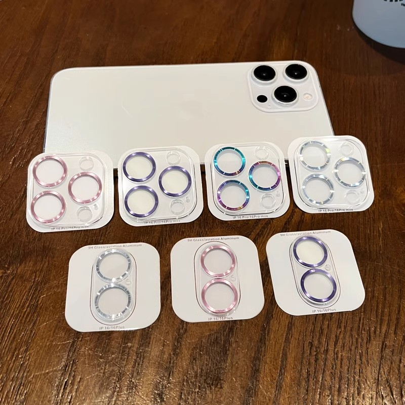 ฟิล์มกันรอยเลนส์กล้อง แบบใส สําหรับ iPhone 16 15 14 13 12 Pro Max iPhone 12Pro 13Pro 14 Pro Max