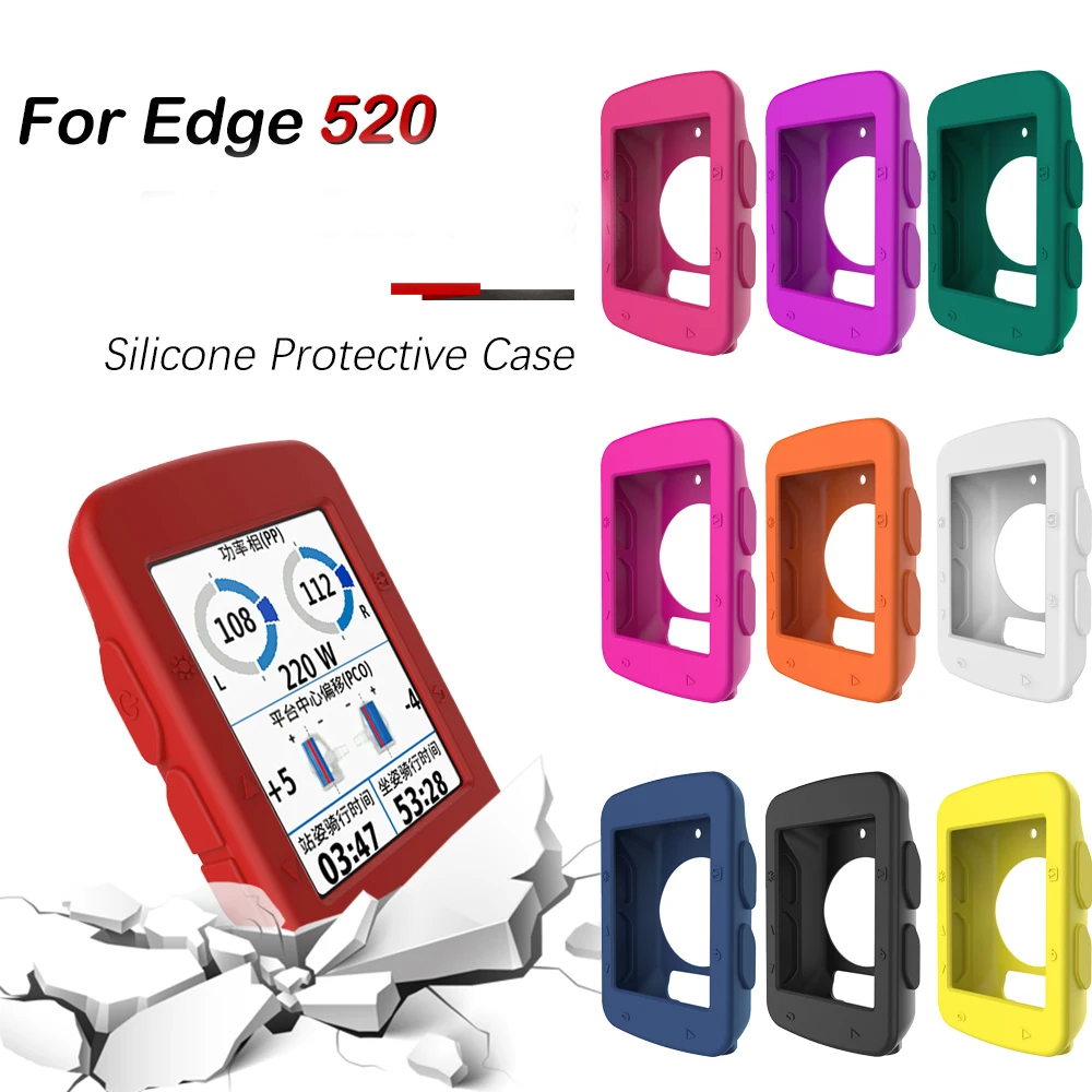 เคสยางซิลิโคนนิ่ม สําหรับ Garmin Edge 520
