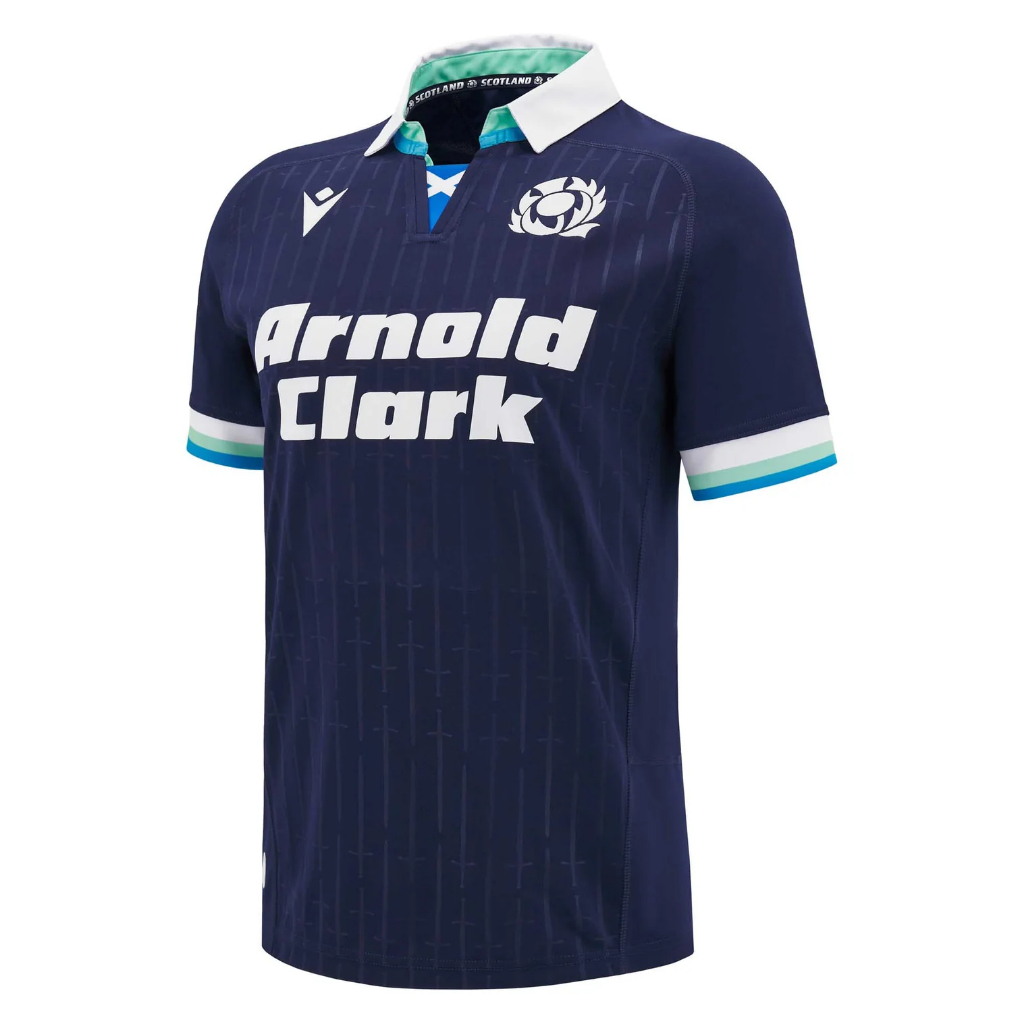 2025 เสื้อแข่ง Scotland Home RUGBY 2024/25 Scotland AWAY RUGBY TRAINING JERSEY Size:S-5XL ( พิมพ์ชื่อและหมายเลข )