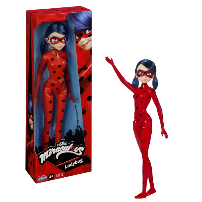 Miraculous Ladybug Hero Doll 10.5 ตุ๊กตาแฟชั่นโดย Playmates ของเล่น