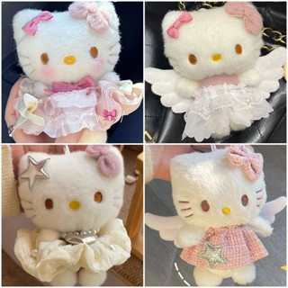 คิตตี้แมวพวงกุญแจมินิสัตว์ตุ๊กตาพวงกุญแจอุปกรณ์ของขวัญตลก