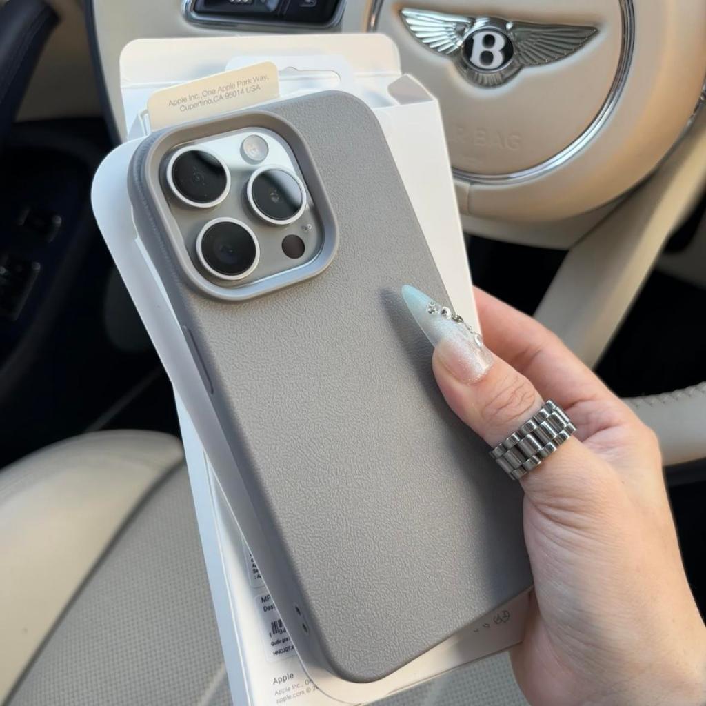 สําหรับ iPhone 16 PLUS IP15 PRO MAX IP11 PRO Simple IP12 รุ่นสีหลัก IP13 IP14PLUS เคสซิลิโคนอ่อนนุ่มกันฝุ่นทนทานกรณี