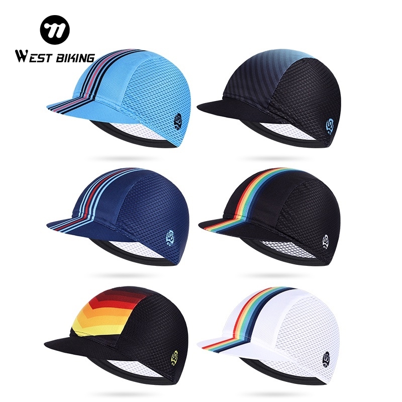 WEST BIKING หมวกกันน็อค กันแดด ป้องกันรังสีอัลตราไวโอเลต แฟชั่นฤดูร้อน สําหรับขี่จักรยาน เสือหมอบ กลางแจ้ง