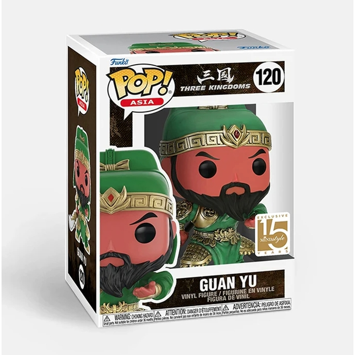 Funko POP! Asia: Three Kingdoms #120 - GUAN YU FUNKO ฟังโก้ป๊อป! เอเชีย: สามก๊ก  - กวนยู