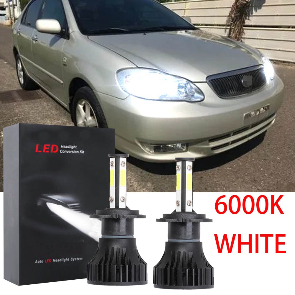 สําหรับtoyota altis 2001 2002 2003 2004 2005 2006 (โคมไฟไฟหน้า) - ชุดแปลงหลอดไฟหน้าLED 6000K 12V-32V