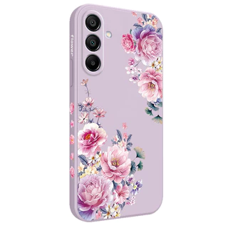 SAMSUNG ซาตินโบรเคดเคสโทรศัพท์สําหรับSamsung Galaxy A17 A07 A56 A36 A26 A16 A06 A15 A25 A35 A55 A05 A05S 4G 5Gซิลิโคนเหลวด้านข้างรูปแบบฝาครอบ