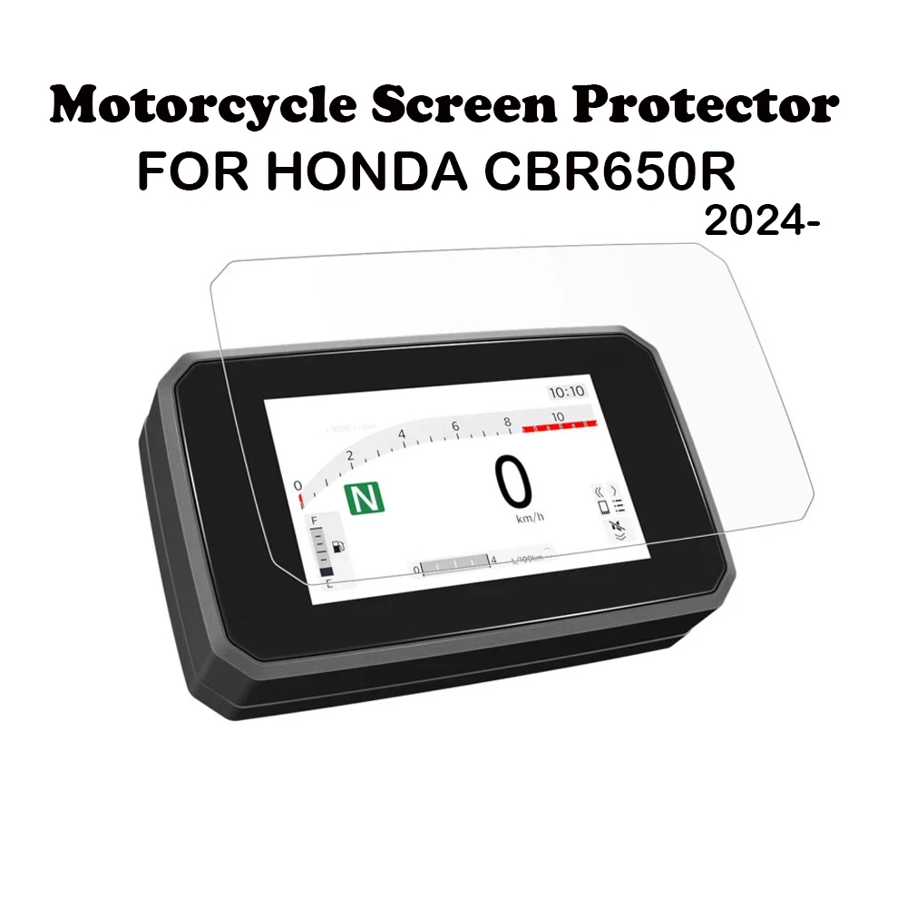 2024 CBR650R รถจักรยานยนต์ป้องกันหน้าจอสําหรับ Honda CBR 650R CBR650 R 2024 TPU Cluster Dashboard Anti-Scratch ฟิล์มป้องกัน