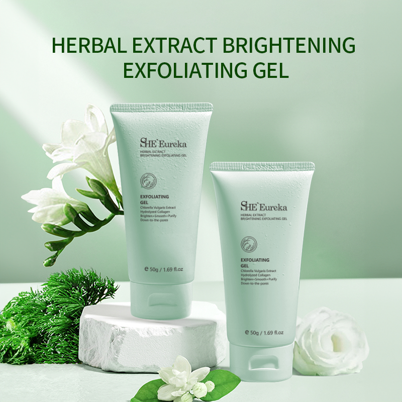 She Eureka 50g Herbal Extract Brightening Exfoliating Gel มีความชุ่มชื้น, บํารุง, เอฟเฟกต์ต่อต้านวัย
