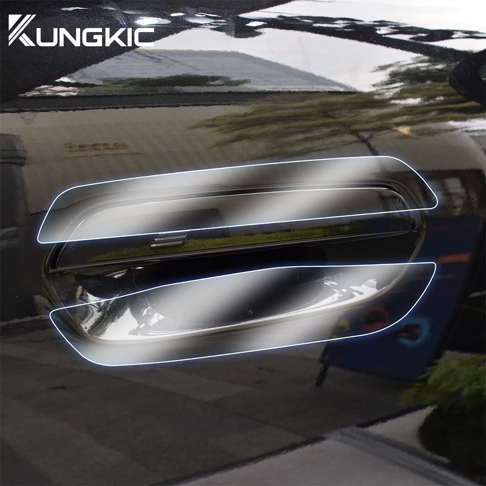 Tpu รถประตู Handle Protector ฟิล์มประตูชามป้องกันฟิล์มสําหรับ MINI Countryman U25 Cooper J01 J05 อุปกรณ์เสริมภายนอก - รูปที่ 4