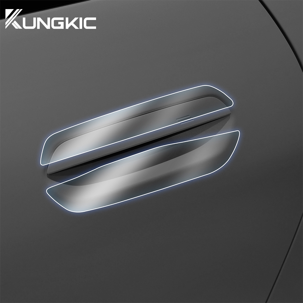 Tpu รถประตู Handle Protector ฟิล์มประตูชามป้องกันฟิล์มสําหรับ MINI Countryman U25 Cooper J01 J05 อุปกรณ์เสริมภายนอก - รูปที่ 5