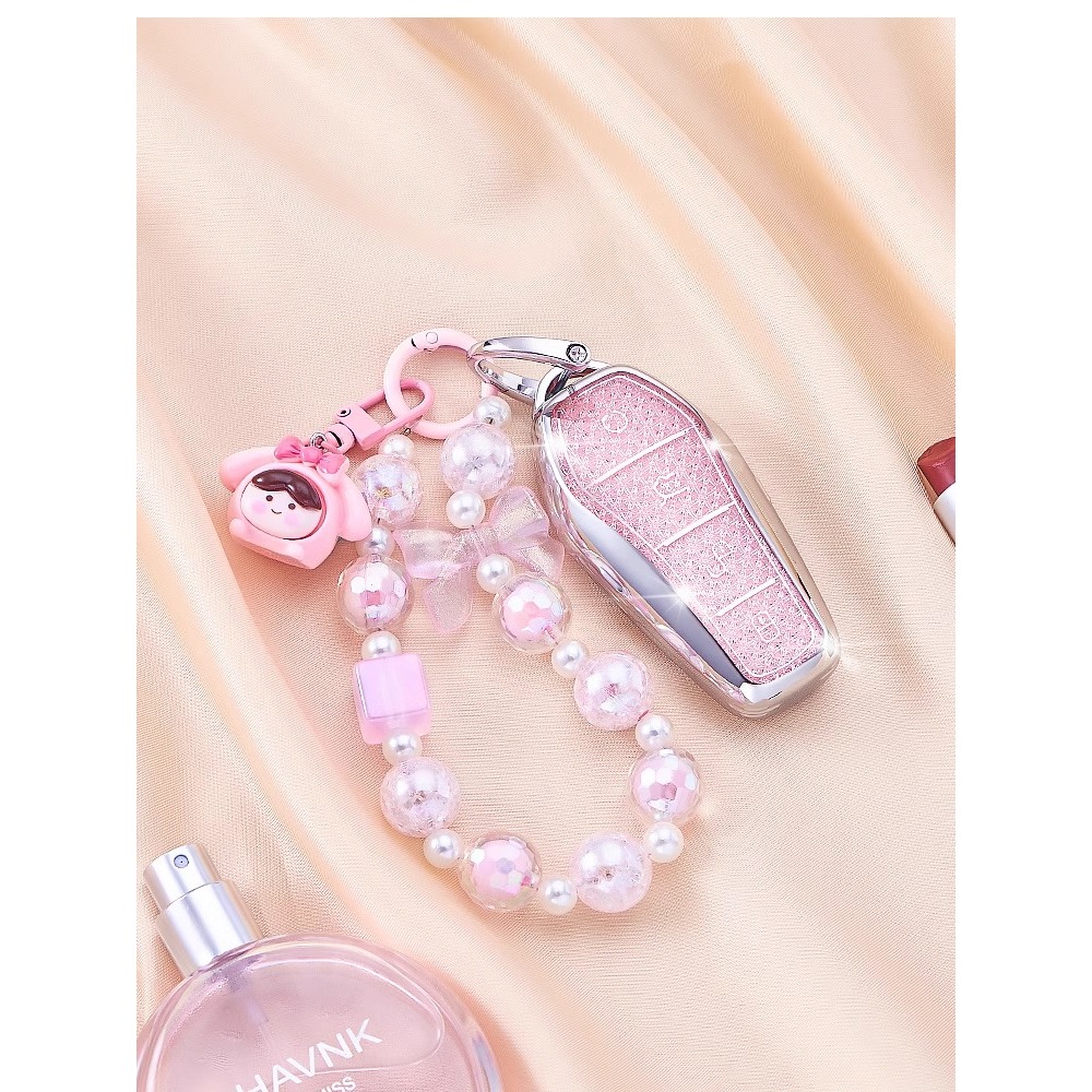 ห้างสรรพสินค้าเทรนด์ ! กุญแจรถสําหรับ BYD Atto 3/Dolphin/DIY รถ EV Key Case เหมาะสําหรับ BYD Atto 3 Han EV Dolphin เพลง PRO Max Tang DM หยวน Dolphin E2 Qin PLUS Key Chain