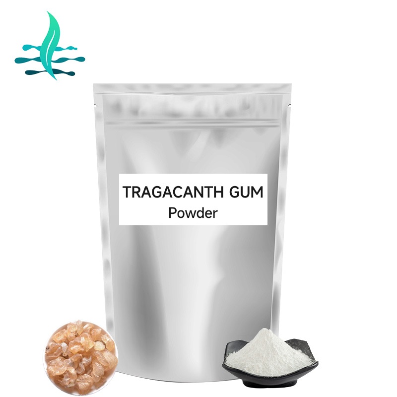 สารเติมแต่งอาหารคุณภาพสูง Gum Tragacanth Thickener Tragacanth Gum Powder Cas 9000-65-1