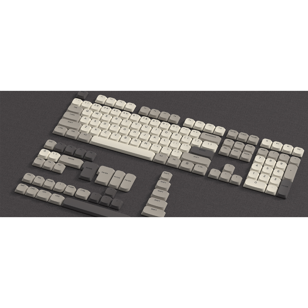 Voier Low Profile 140 คีย์สีกากี Keycaps RGB Backlit Shine ผ่าน PBT Double Shot Key Caps ชุด ราคา ถูกที่สุด ดีลบีเคเค แกลเลอรีภาพที่ 8