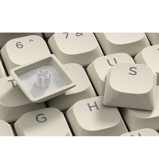Voier Low Profile 140 คีย์สีกากี Keycaps RGB Backlit Shine ผ่าน PBT Double Shot Key Caps ชุด ราคา ถูกที่สุด ดีลบีเคเค แกลเลอรีภาพที่ 9