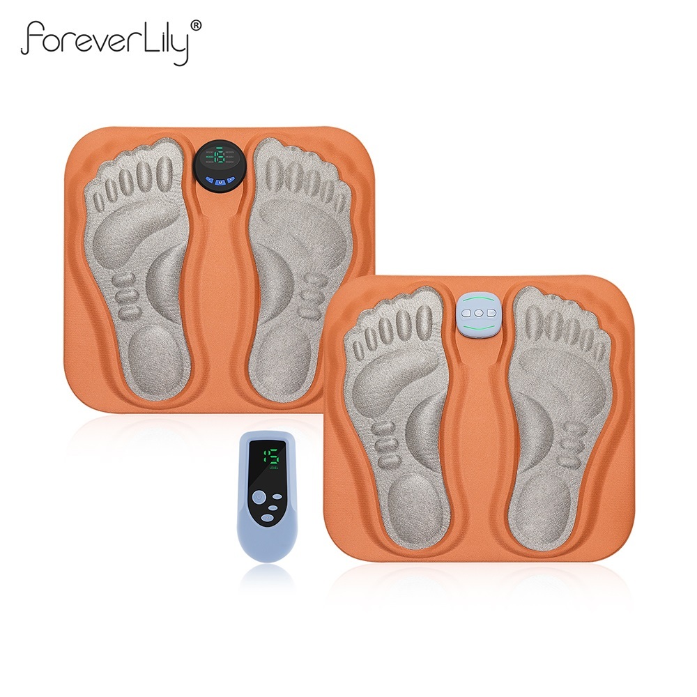 Foreverlily EMS เครื่องนวดเท้า นวดผ่อนคลาย Shaping นวดสั่น บรรเทากล้ามเนื้อ ลบอาการบวมน้ํา ขาโค้ง