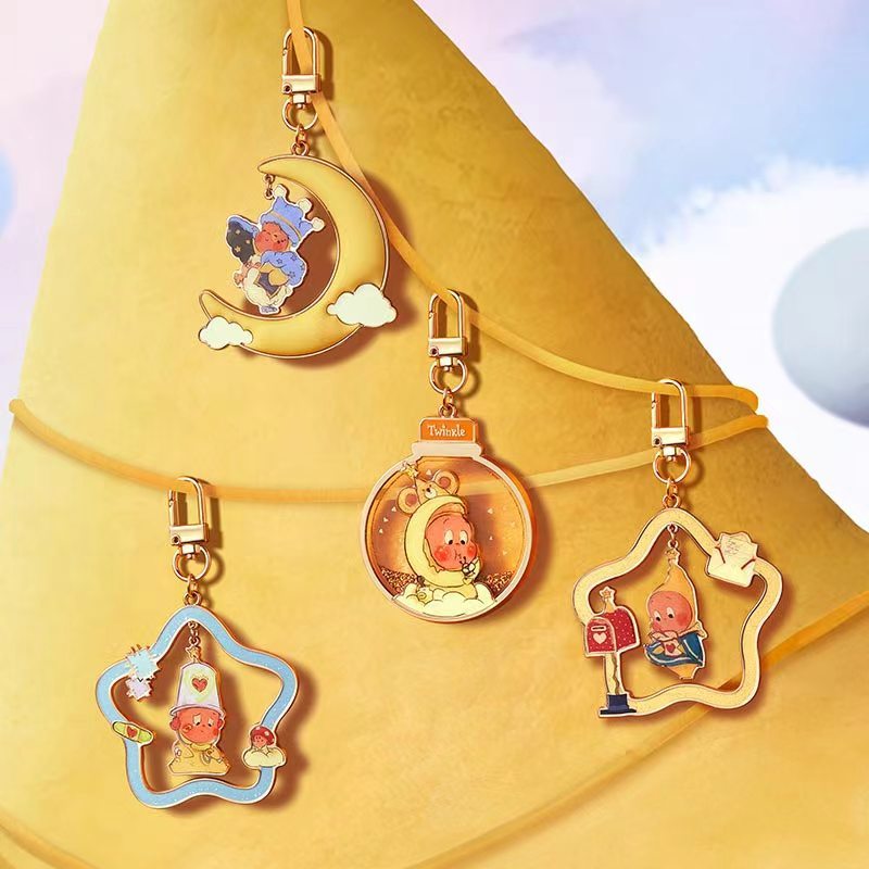 ใหม่（NEW）!! Popmart We are TWINKLE TWINKLE Series PENDANT star people Blind Box