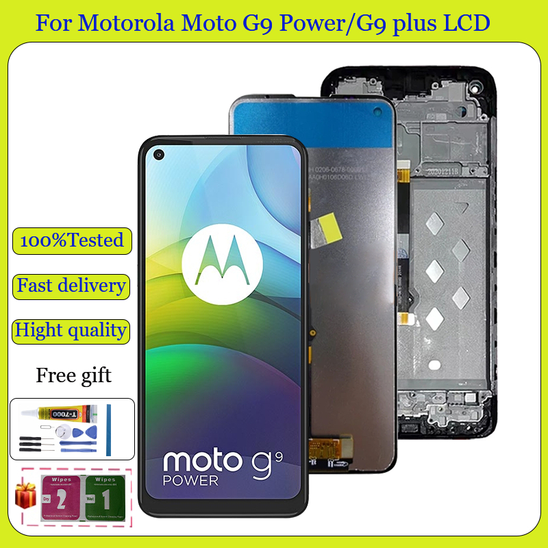Original สําหรับ Motorola Moto G9 Power/Moto G9 PlusจอแสดงผลLCD Touch Screen Digitizer Assembly Replacement