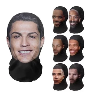💌💌คนดัง Face All Face Mask 3D มุมมองบนใบหน้า Full Face Mask จําลองหมวกสําหรับแฟนตลกคอสเพลย์ Cover 3D หน้ากาก Balaclava-aidderse.th
