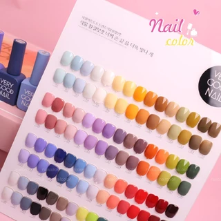 【กล่องของขวัญสีชมพู】very good 60สี ฟรีชาร์ตสี เบส ท๊อป 15ml สีเจล ยกเซต เซตสีเจล สีแฟลชสีเจล