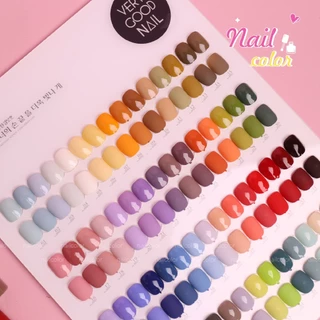 【กล่องของขวัญสีชมพู】very good 60สี ฟรีชาร์ตสี เบส ท๊อป 15ml สีเจล ยกเซต เซตสีเจล สีแฟลชสีเจล