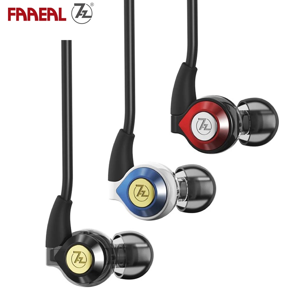 FAAEAL 7HZ AERO Earbud 9.2 มม.Dual-Chamber Dynamic Driver HiFi In-Ear Monitor N52 แม่เหล็กความละเอีย
