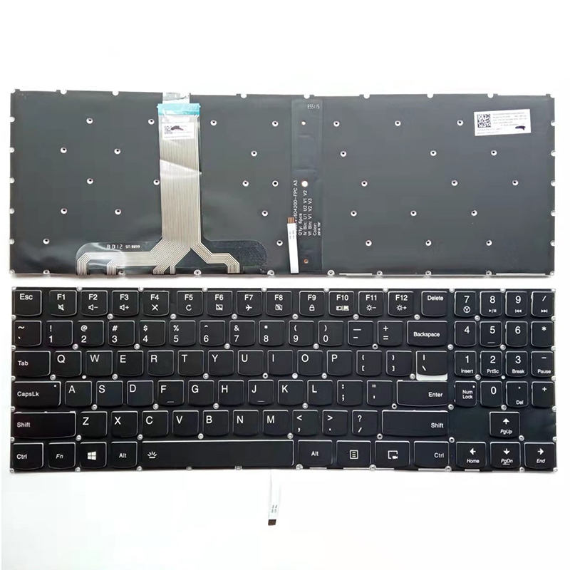 สําหรับแป้นพิมพ์แล็ปท็อป Lenovo Legion Y520 Y520-15IKB Y720 Y720-15IKB