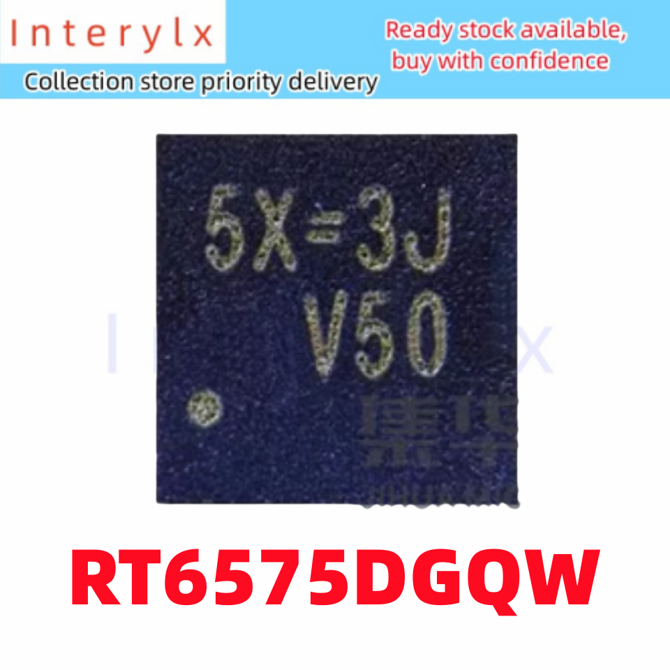 1 ชิ้น/ล็อต RT6575 RT6575DGQW RT6575D การพิมพ์หน้าจอ 5X = 2K 5X = 2B 5X = QFN20