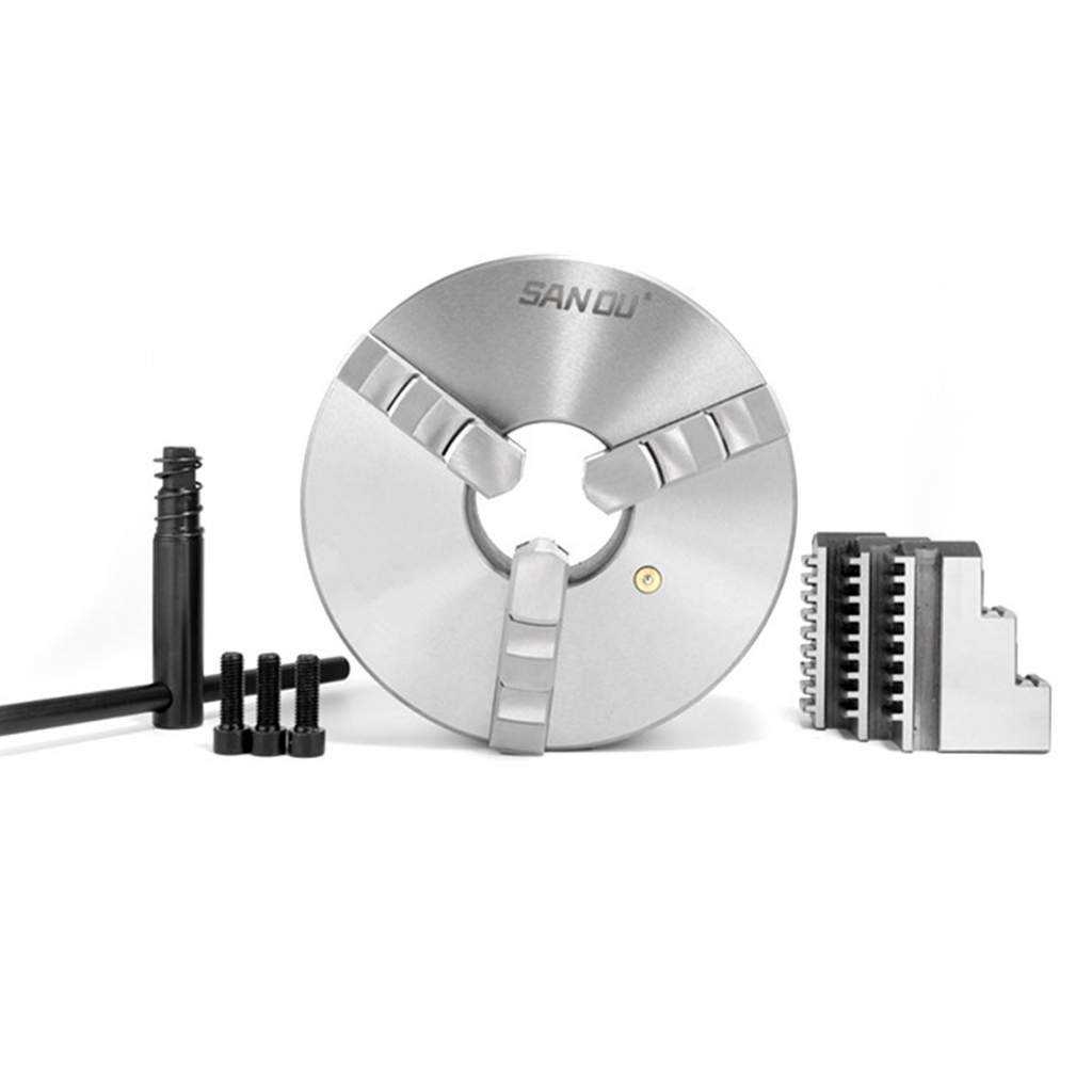 【จัดส่ง2วัน】1pcs K11-80 3 Jaws เครื่องกลึงคู่มือ Chuck เครื่องกลึงเครื่องมืออุปกรณ์เสริม K11-80 3-Jaw เครื่องกลึง Chuck Self-Centering โลหะ - รูปที่ 6