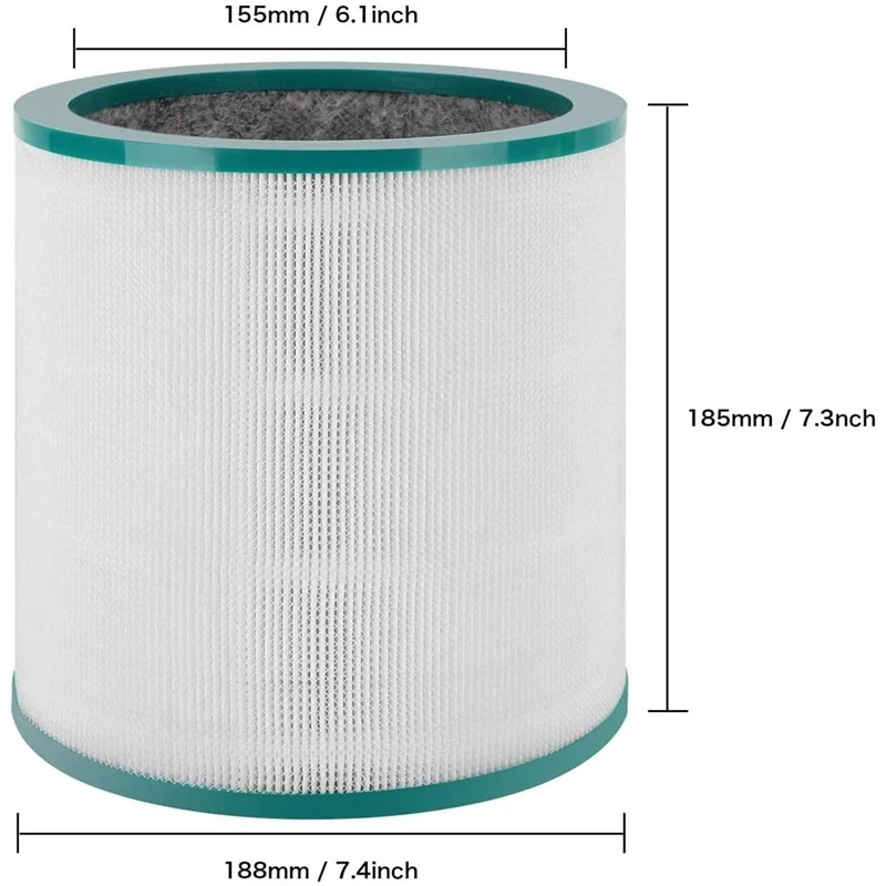 ตัวกรอง HEPA สําหรับ Dyson TP00 TP02 TP03 BP01 AM11 TP01 เครื่องฟอกอากาศอะไหล่
