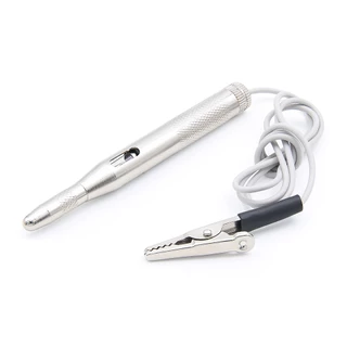 DC 6V - 24V รถรถจักรยานยนต์วงจรแรงดันไฟฟ้าทดสอบปากกาสั้นเปิดเครื่องทดสอบฟิวส์แบตเตอรี่แรงดันไฟฟ้า Probe ปากกาเครื่องทดสอบวงจร