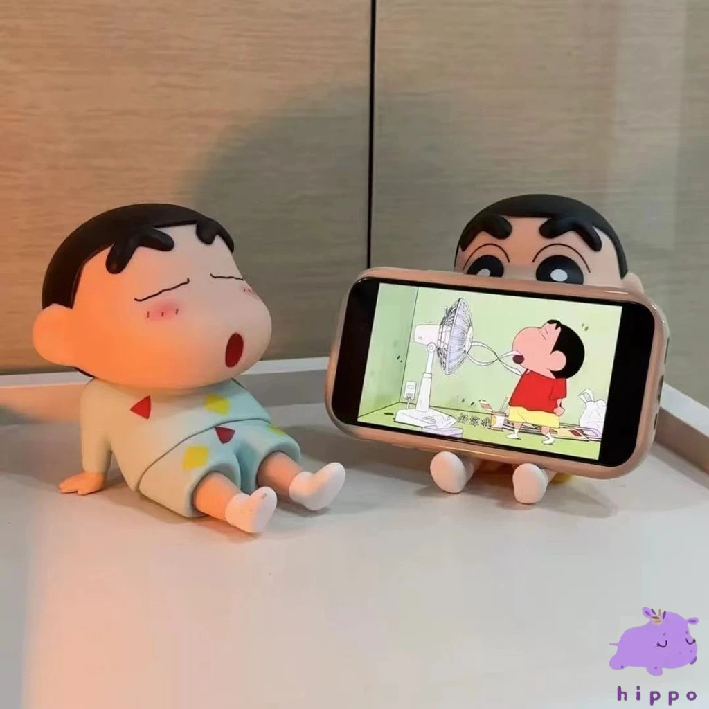 ที่วางโทรศัพท์มือถือเครยอนชินจังสุดน่ารัก ตกแต่งเดสก์ท็อป