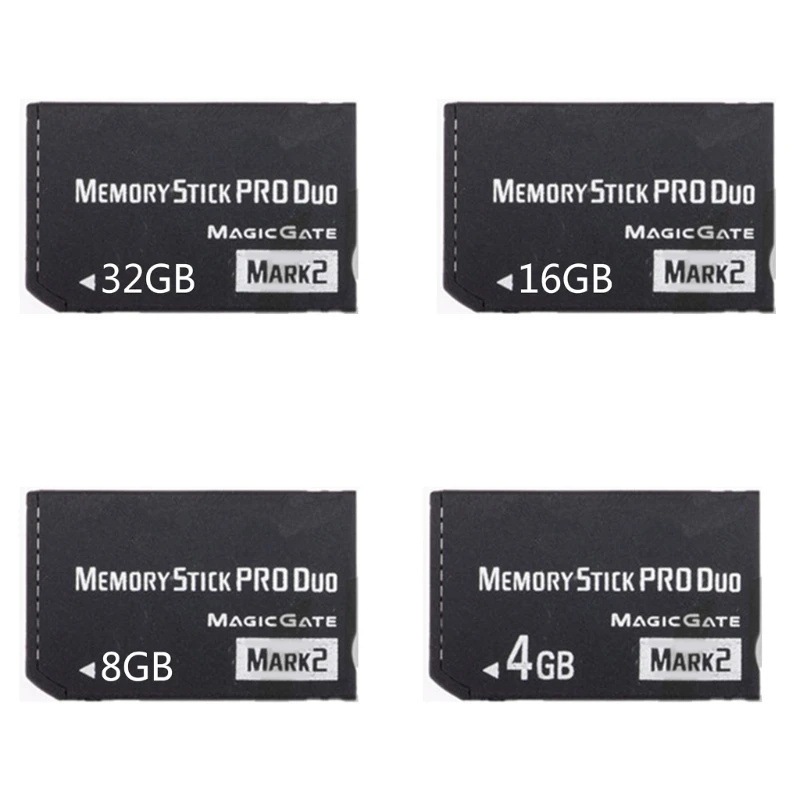 Ms Card 8GB/16GB/32GB Memory Stick Memory Stick PRO DUO นับเกมคอนโซลการ์ดหน่วยความจํา