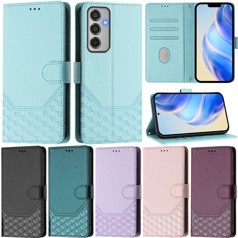 Slim สําหรับ Samsung Galaxy S26 Ultra S25 FE A17 A06 A56 A36 A26 A16 A06 M52 S25 Plus S24 FE S25 Ultra S24 Plus S23 FE S24 Ultra S26 Edge Luxury กระเป๋าสตางค์หนังกรณี