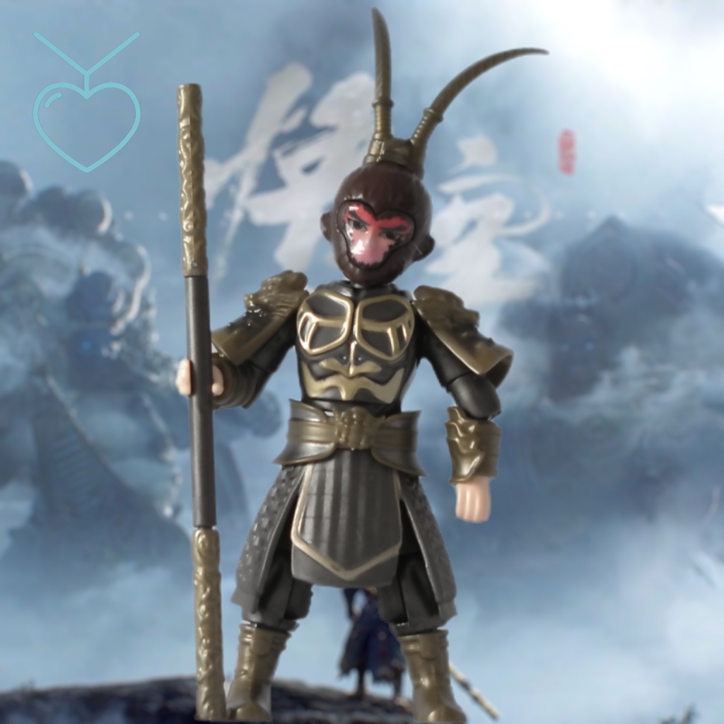 เข้ากันได้กับ Lego-Black Myth Goku-Building Blocks Multi-Joint Movable-Minifigures, < Black Myth: Wu