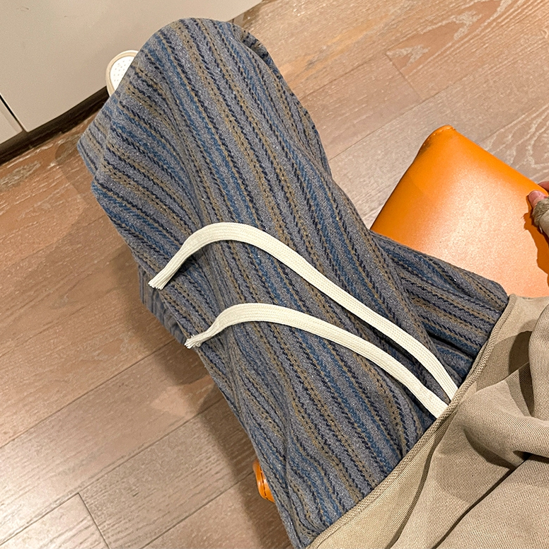 Asrv ฤดูใบไม้ร่วงอเมริกันผู้ชายและผู้หญิงกางเกงลําลองตรงเมยาร์ดสีเดรปกางเกงลาย