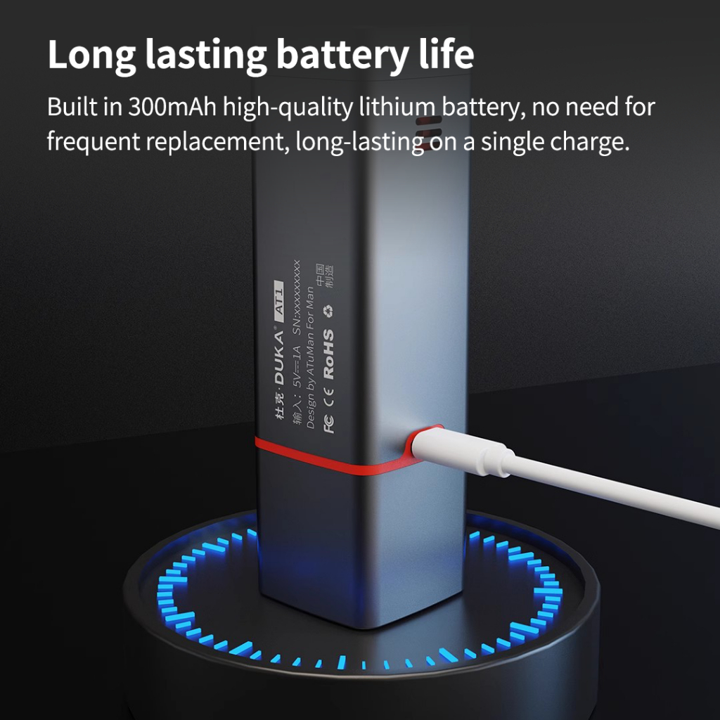 Duka AT1 เครื่องทดสอบแอลกอฮอล์แบบชาร์จ Contactless Blowing สามารถตรวจจับได้อย่างต่อเนื่อง Fast & ที่แม่นยํา - รูปที่ 7