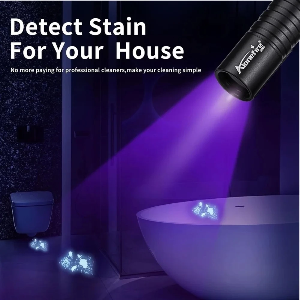ไฟฉาย UV Alonefire SV99 365nm/395nm ชาร์จ USB thumbnail 4