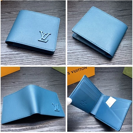 LV LOUIS VUITTON พร้อมส่ง แท้ 100% เลเวล หลุยส์ วิตตอง กระเป๋าสตางค์ใบสั้นผู้ชาย กระเป๋าสตางค์หลายใบ