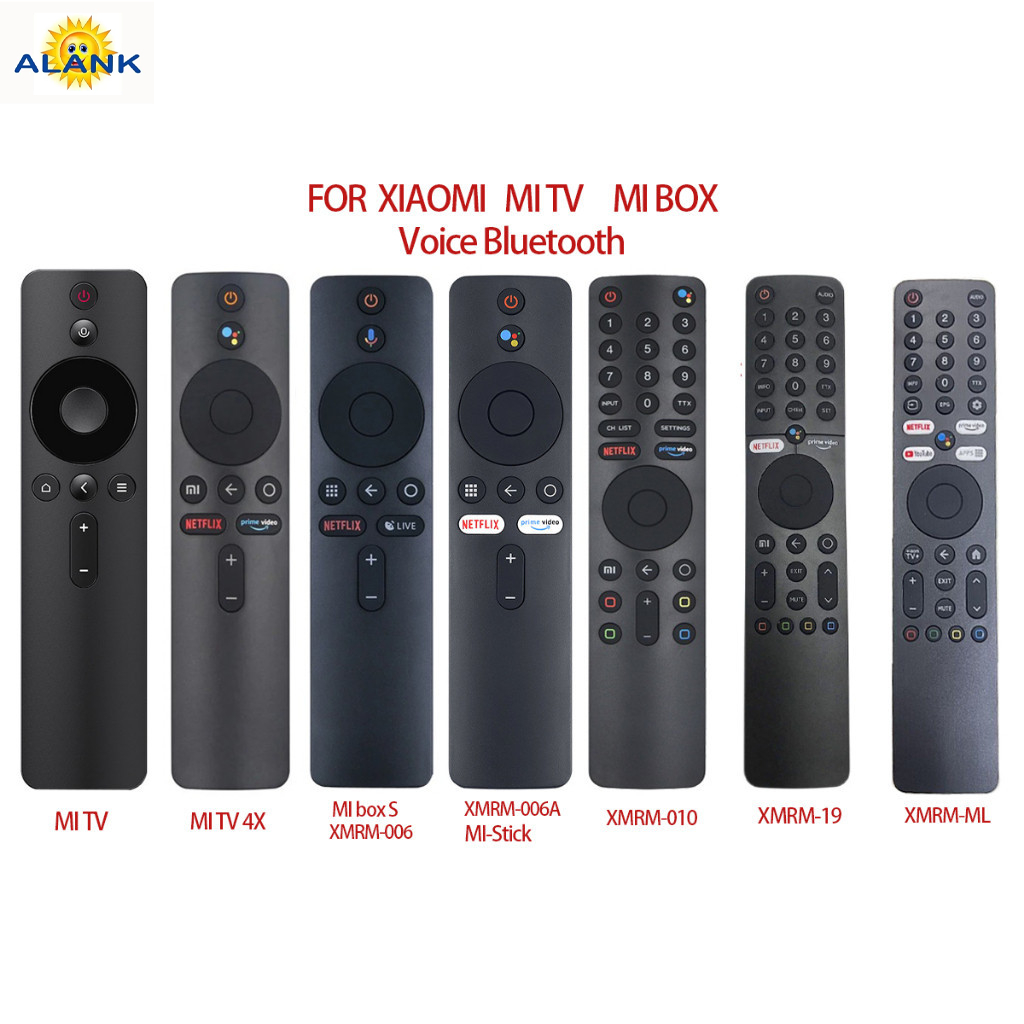 🔥[ ถูกที ่ สุด ] remote รีโมททีวี FOR XIAOMI TV +MI BOX รีโมทคอนโทรล สั่งงานด้วยเสียง Bluetooth Voice XMRM-ML XMRM-19 XMRM-010 XMRM-006 MI TV MI BOX S MI BOX 4X
