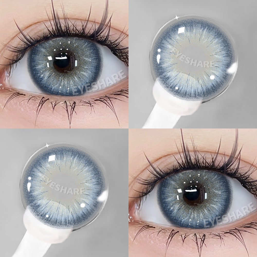 Eyeshare คอนแทคเลนส์สีฟ้า คอนแทคเลนส์สายตา ขนาดมินิ เลนส์สไตล์ประจำวัน Contact lens ส่งไวจากไทย