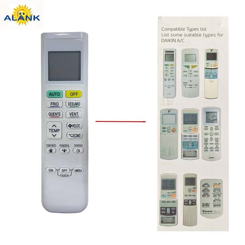 รีโมทสากล Remote รีโมทแอร์ DAIKIN รีโมท ใช้ได้กับทุกรุ่น ต้องจับคู่กันถึงจะใช้ได้ KS-DK03V