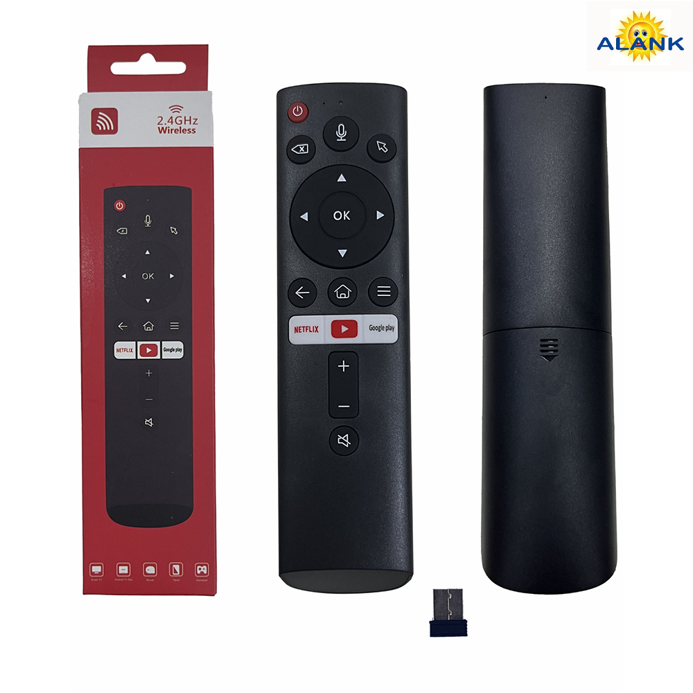 รีโมทคอนโทรล บลูทูธไร้สาย Q5+2.4G สําหรับ Smart TV Android Box IPTV