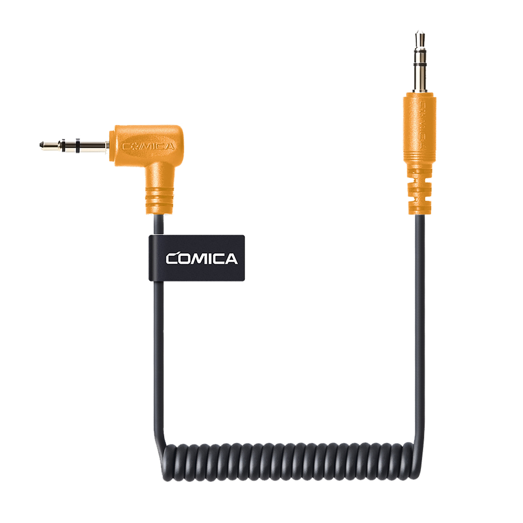 COMICA CVM-D-CPX สายสัญญาณเสียง TRS ถึง TRS ขนาด 3.5 มม. สําหรับกล้อง