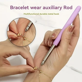 สวมใส่สร้อยข้อมือเครื่องมือ Partner เครื่องประดับ Helper ยึด Aid ได้อย่างรวดเร็ว Unfasten Hooking อุปกรณ์คีม Claspsps Ties ซิปหัตถกรรม
